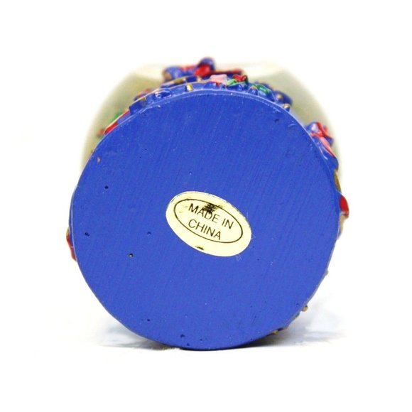 International Bazaar 5 Days of Christmas Snow Globe Ornament Golden Rings - Picture 6 of 6